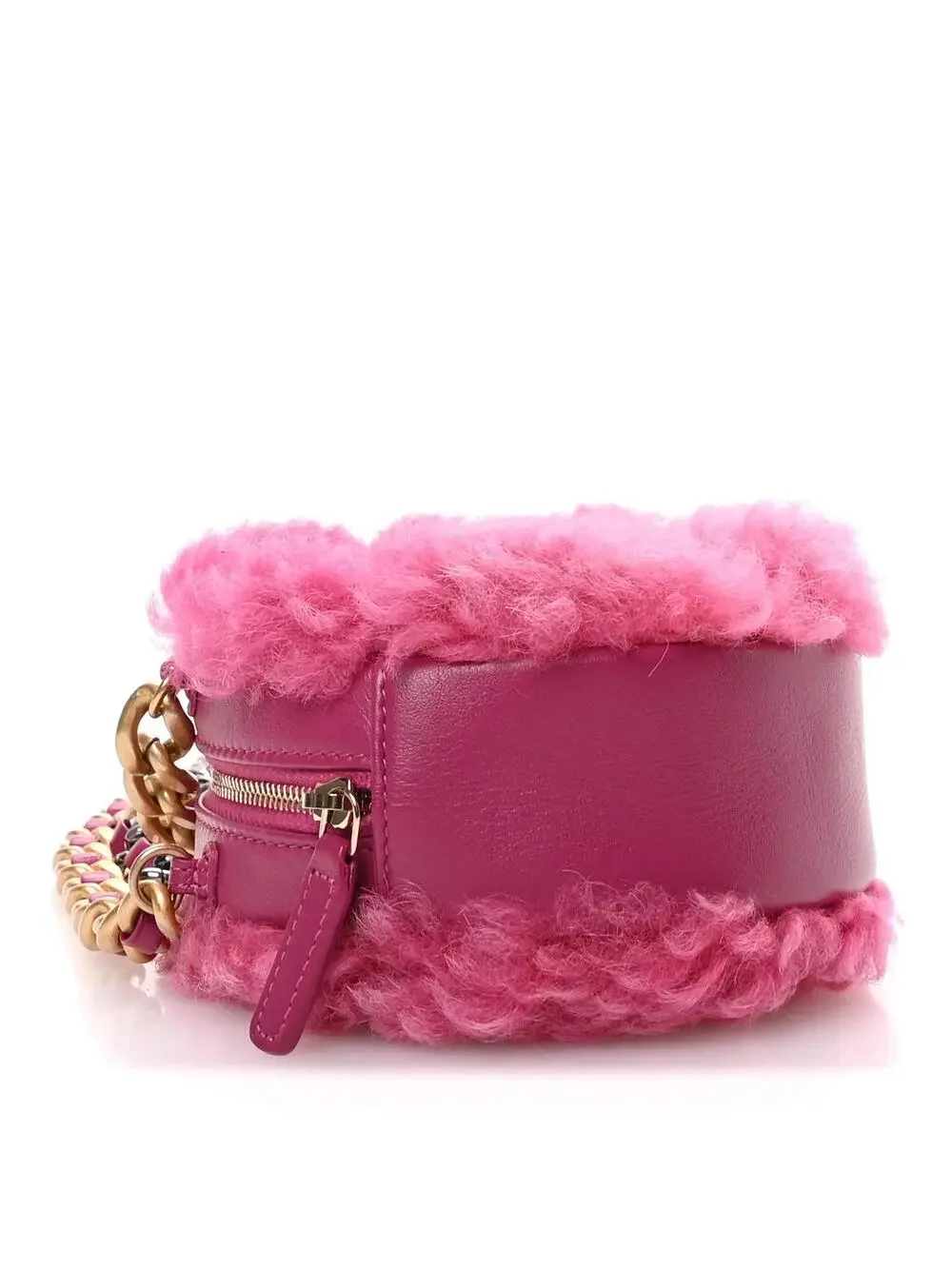 Shearling Sheepskin Chanel 19 Round #254559C19B